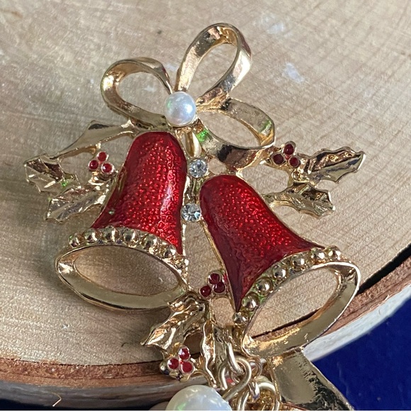 Vintage- Stunning Jingle Bell, Cha-Cha Necklace Enhancer - Picture 12 of 16